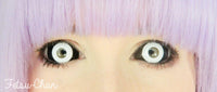 Phantasee White Black Sclera Contacts Medusa (2 lenses/pack)-Sclera Contacts-UNIQSO EU