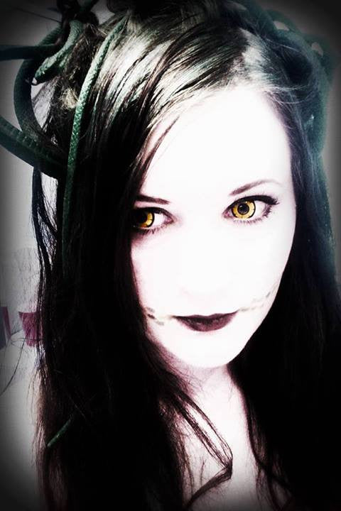 Phantasee White Black Sclera Contacts Medusa (2 lenses/pack)-Sclera Contacts-UNIQSO EU