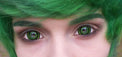 Phantasee Mini Sclera Lens Green Goblin (2 lenses/pack)-Mini Sclera Contacts-UNIQSO