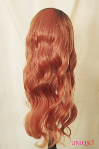 Premium Wig - Auburn Long Big Wave Lace Front Wig-Lace Front Wig-UNIQSO EU