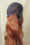 Premium Wig - Auburn Long Big Wave Lace Front Wig-Lace Front Wig-UNIQSO EU
