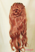 Premium Wig - Auburn Long Big Wave Lace Front Wig-Lace Front Wig-UNIQSO EU