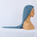 Premium Wig - Charming Victoria Long Straight Blue Hair Wigs-Lace Front Wig-UNIQSO EU