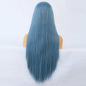 Premium Wig - Charming Victoria Long Straight Blue Hair Wigs-Lace Front Wig-UNIQSO EU