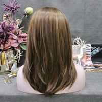 Premium Wig - Chocolate Layered Side Sweep Lace Front Wig-Lace Front Wig-UNIQSO EU
