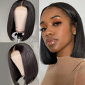 Premium Wig - Classy Chic Front Lace Middle Part Bob-Lace Front Wig-UNIQSO EU