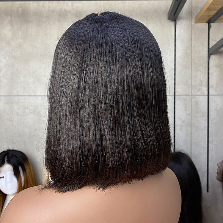 Premium Wig - Classy Chic Front Lace Middle Part Bob-Lace Front Wig-UNIQSO EU