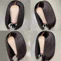 Premium Wig - Classy Chic Front Lace Middle Part Bob-Lace Front Wig-UNIQSO EU