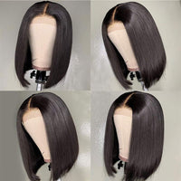 Premium Wig - Classy Chic Front Lace Middle Part Bob-Lace Front Wig-UNIQSO EU