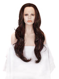 Premium Wig - Copper Blend Shiny Tinsel Lace Front Tinsel-Lace Front Wig-UNIQSO EU