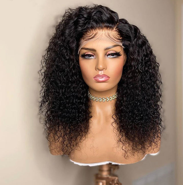 Premium Wig - Dazzling Curls Small Volume Front Lace Wig-Lace Front Wig-UNIQSO EU