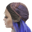Premium Wig - Deep Root Neon Navy Lustrous Long Lace Front Wig-Lace Front Wig-UNIQSO EU