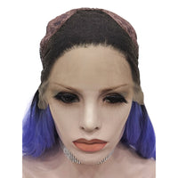 Premium Wig - Deep Root Neon Navy Lustrous Long Lace Front Wig-Lace Front Wig-UNIQSO EU