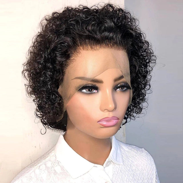 Premium Wig - Dinky Front Lace Short Pixie Hair Wig-Lace Front Wig-UNIQSO EU