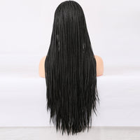 Premium Wig - Elvira Front Lace Long Braided Wigs-Lace Front Wig-UNIQSO