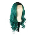 Premium Wig - Emerald Green Sleek Extra Long Lace Front Wig-Lace Front Wig-UNIQSO EU