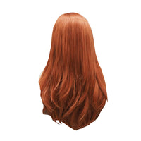 Premium Wig - Fiery Cinnamon Side Sweep Extra Long Lace Front Wig-Lace Front Wig-UNIQSO EU