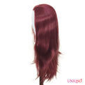 Premium Wig - Fiery Cinnamon Side Sweep Extra Long Lace Front Wig-Lace Front Wig-UNIQSO EU