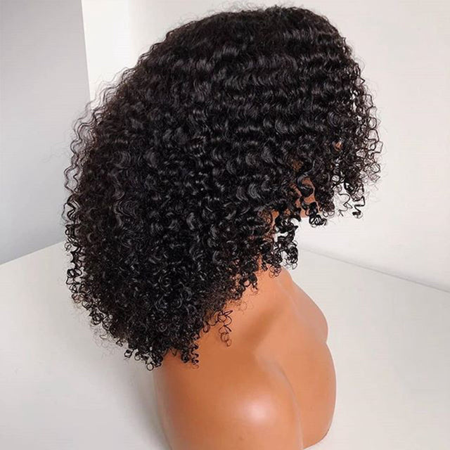Premium Wig - Kicky Locks Small Curly Front Lace Wig-Lace Front Wig-UNIQSO EU