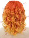 Premium Wig - Lace Front Cherry Red Wig (Cascading Curls)-Lace Front Wig-UNIQSO EU