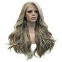 Premium Wig - Long Tinsel Grey Ombre Lace Front Wig-Lace Front Wig-UNIQSO EU