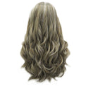 Premium Wig - Long Tinsel Grey Ombre Lace Front Wig-Lace Front Wig-UNIQSO EU