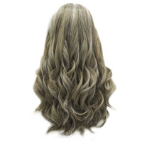 Premium Wig - Long Tinsel Grey Ombre Lace Front Wig-Lace Front Wig-UNIQSO EU