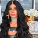 Premium Wig - Mid-Section Long Curly Big Wave Fluffy Lace Front-Lace Front Wig-UNIQSO