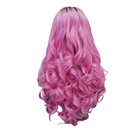 Premium Wig - Mulberry Gradient Long Bouncy Lace Front Wig-Lace Front Wig-UNIQSO EU
