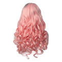 Premium Wig - Rooted Candy Pink Long Lace Front-Lace Front Wig-UNIQSO EU