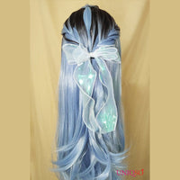 Premium Wig - Rooted Glacier Blue Long Straight Lace Front Wig-Lace Front Wig-UNIQSO EU