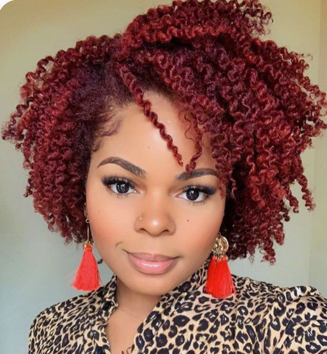Premium Wig - Sheen Curls African Female Lace Wig-Lace Front Wig-UNIQSO EU