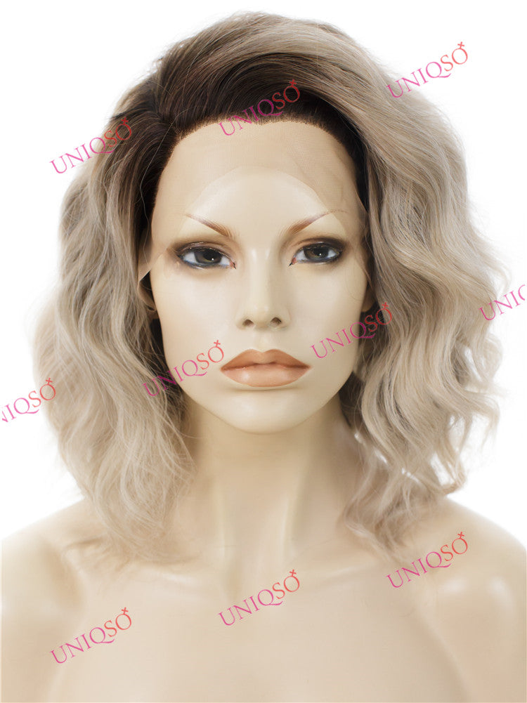 Premium Wig - Sugarcane Lace Front with Deep Nutmeg Roots-Lace Front Wig-UNIQSO EU