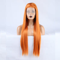 Ritzy Orange Front Lace Wig-Lace Front Wig-UNIQSO EU