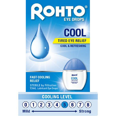 Rohto Eye Drops Cool - Tired Eye Relief-Eye drops-UNIQSO EU