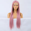 Rosy Berry Long Straight Lace Front Wig-Lace Front Wig-UNIQSO EU