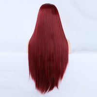 Royal Scarlet Front Lace Wig-Lace Front Wig-UNIQSO EU