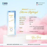 SEED Minasoft 1 day Color UV - Blue Gray-Colored Contacts-UNIQSO EU