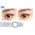 SEED Monthly Color Lens UV - Dark Gray-Colored Contacts-UNIQSO EU