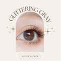 SEED Monthly Color Lens UV - Glittering Gray-Colored Contacts-UNIQSO EU