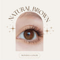 SEED Monthly Color Lens UV - Natural Bown-Colored Contacts-UNIQSO EU