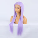 Sassy Shades Light Purple Front Lace Long Straight Wig-Lace Front Wig-UNIQSO EU