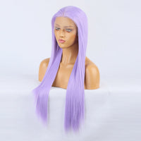 Sassy Shades Light Purple Front Lace Long Straight Wig-Lace Front Wig-UNIQSO EU