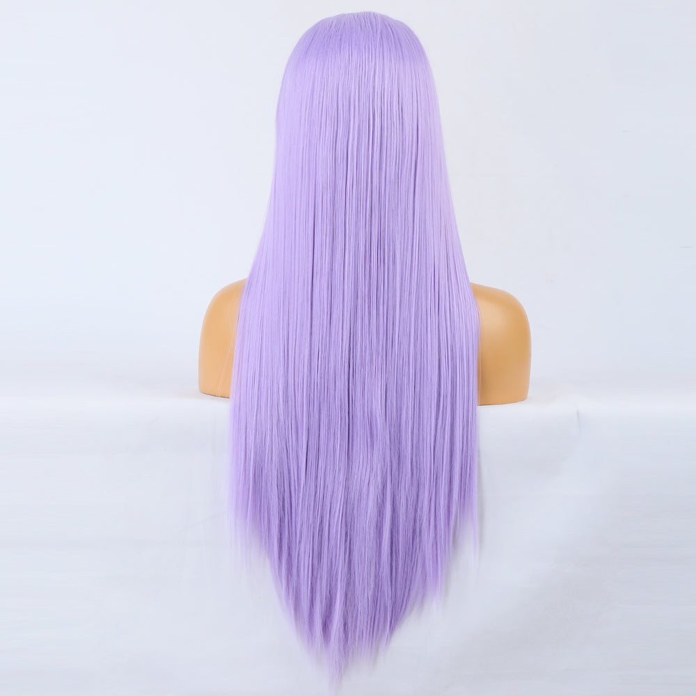 Sassy Shades Light Purple Front Lace Long Straight Wig-Lace Front Wig-UNIQSO EU