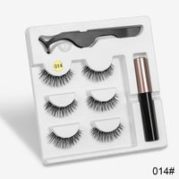 Sexy Sheep Mixed Designs Faux Mink Magnetic Eyelashes Kit Set (3 Pairs)-Magnetic Eyelash-UNIQSO EU