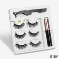 Sexy Sheep Mixed Designs Faux Mink Magnetic Eyelashes Kit Set (3 Pairs)-Magnetic Eyelash-UNIQSO EU