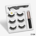 Sexy Sheep Mixed Designs Faux Mink Magnetic Eyelashes Kit Set (3 Pairs)-Magnetic Eyelash-UNIQSO EU