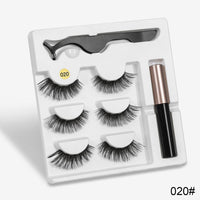 Sexy Sheep Mixed Designs Faux Mink Magnetic Eyelashes Kit Set (3 Pairs)-Magnetic Eyelash-UNIQSO EU