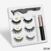 Sexy Sheep Mixed Designs Faux Mink Magnetic Eyelashes Kit Set (3 Pairs)-Magnetic Eyelash-UNIQSO EU