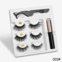 Sexy Sheep Mixed Designs Faux Mink Magnetic Eyelashes Kit Set (3 Pairs)-Magnetic Eyelash-UNIQSO EU
